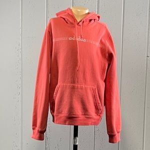* Adidas Junior's Orange Pullover Hoodie Sz M